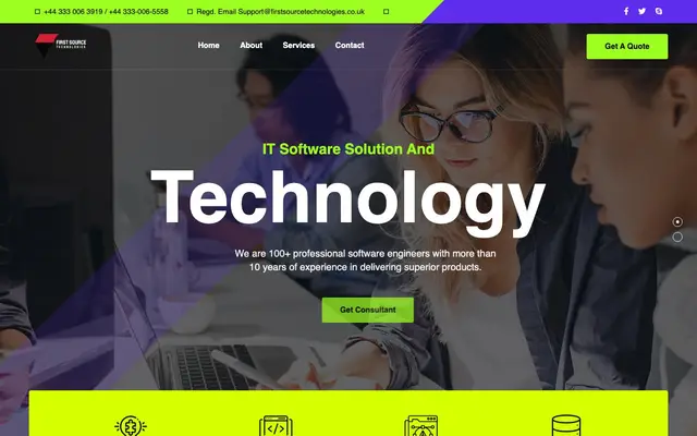 First Source Technologies LTD website