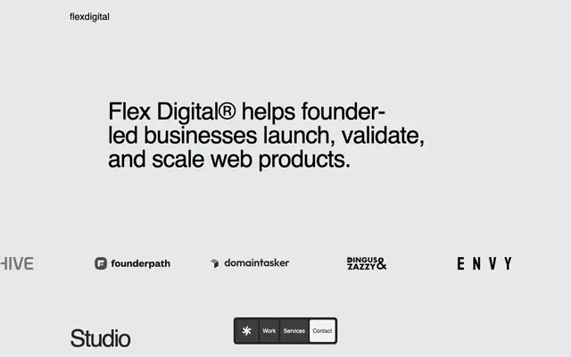 Flex Digital website