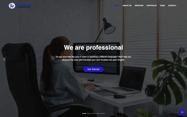 Flicker Web Services & IT Store website