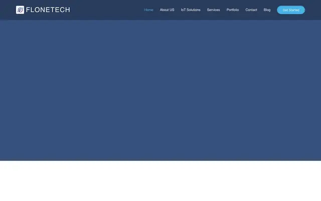 Flone Tech - IOT Saas Company website