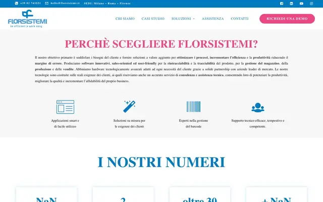 Florsistemi | Software tracciabilità alimentare website