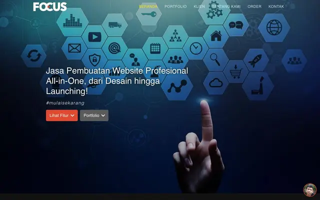 Focus Digital Design website