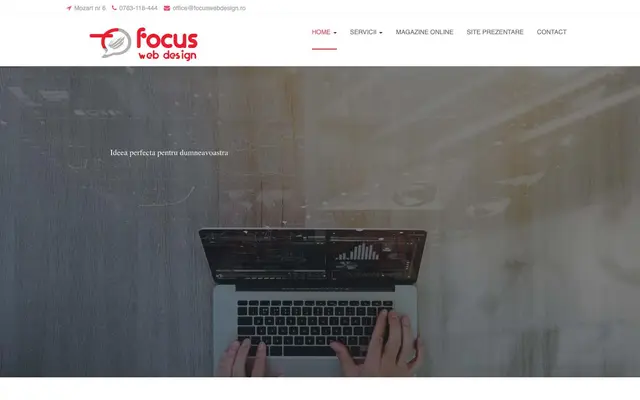 Focus web design website