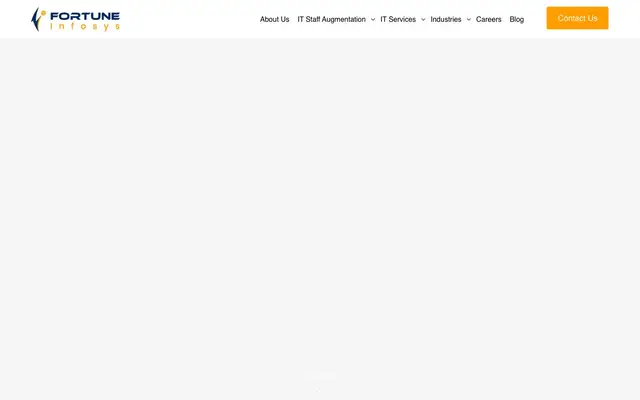 Fortune Infosys website