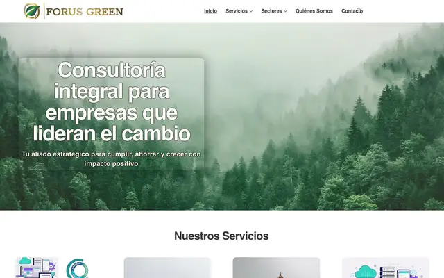 Forus Green website