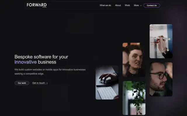 Forward Digital website