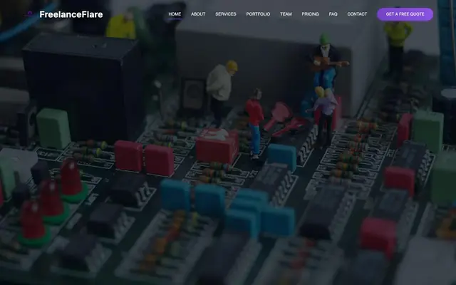 FreelanceFlare website