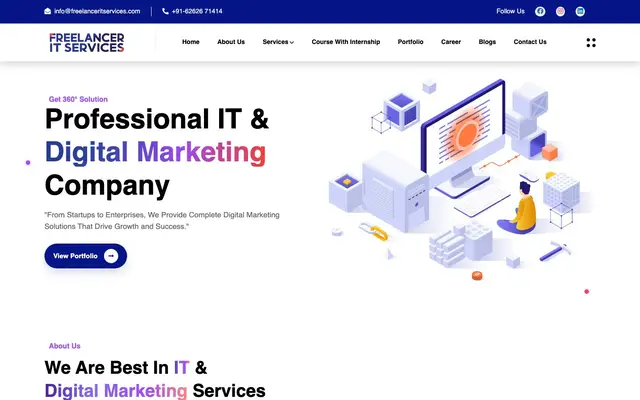 Freelancer IT Services l Website Designer in Indore website