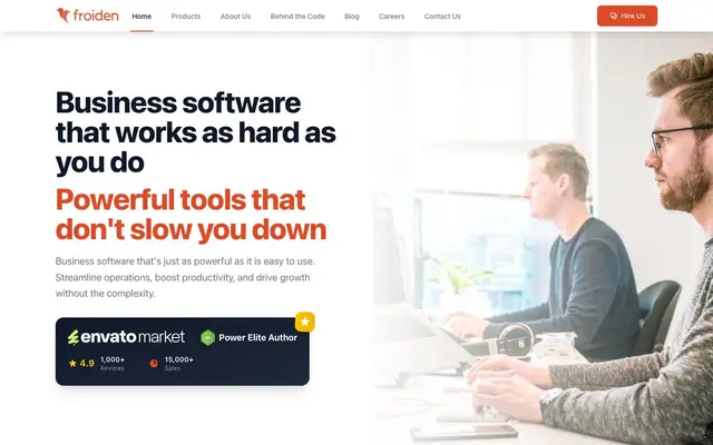 Froiden Technologies Pvt. Ltd. website