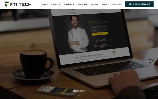 FTI Technologies PVT. LTD. website