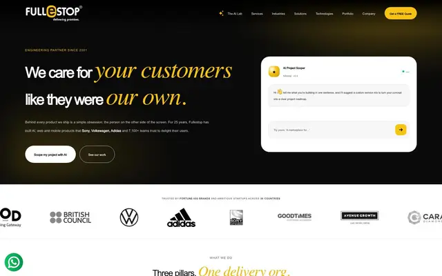 Fullestop website