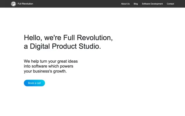 Full Revolution website