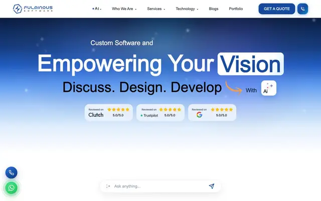 Fulminous Software website