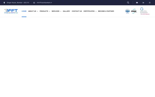 Future Face Tech website