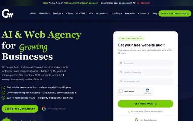 GalaxyWing IT Solutions Web Design And Development… website