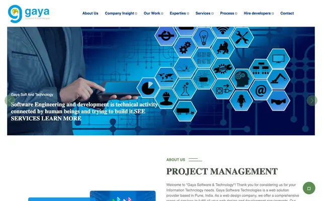 GAYA SOFTWARE & TECHNOLOGY website
