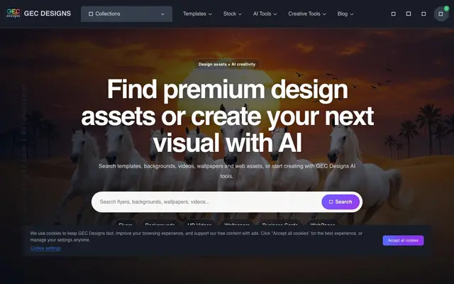 GEC Designs website