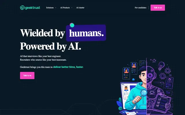 Geektrust website