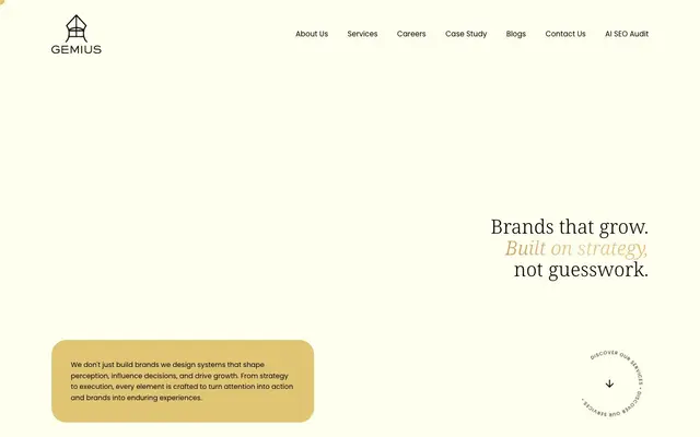 Gemius website