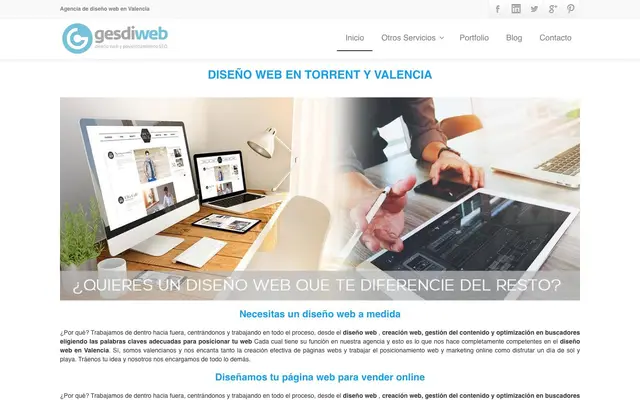 Gesdiweb website