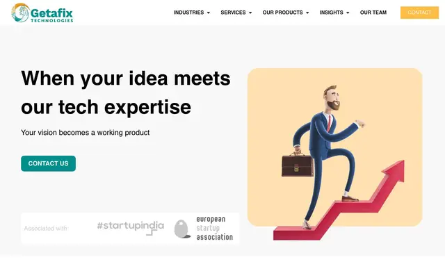 Getafix Technologies website