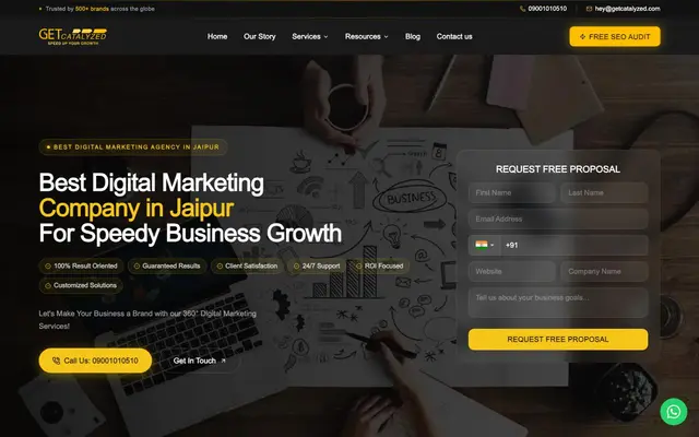 Get Catalyzed website