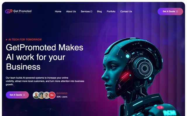 GetPromoted website