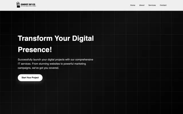 Ghost Of CG website