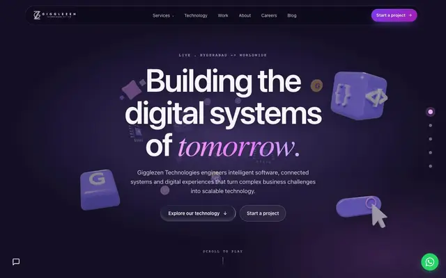 GiggleZen Technologies Pvt Ltd website