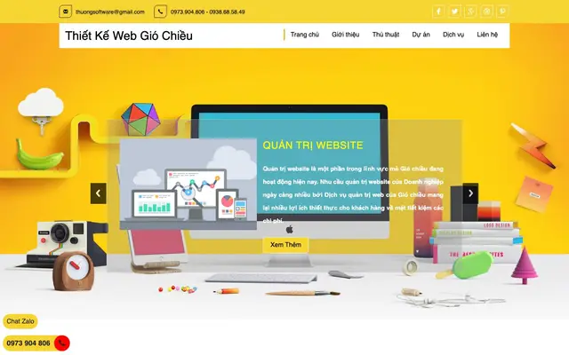 thiết kế website website