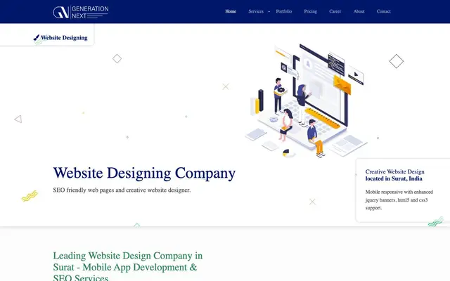Generation Next website
