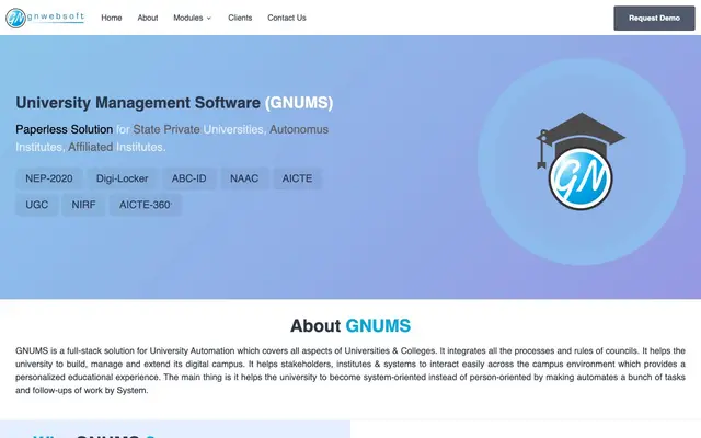 GNWebSoft Pvt. Ltd website