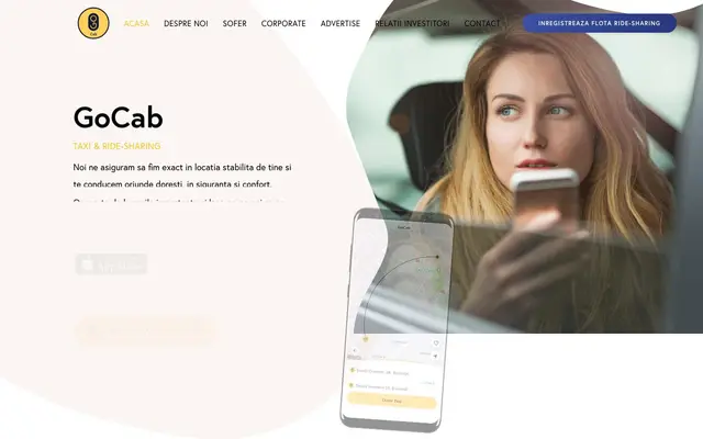 GoCab Software website