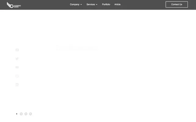 GodSpeed Games website