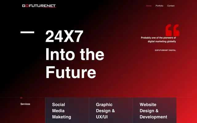 Gofuturenet website