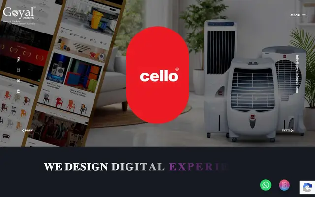 Goyal Infotech- Creative UI/UX Design & Development… website