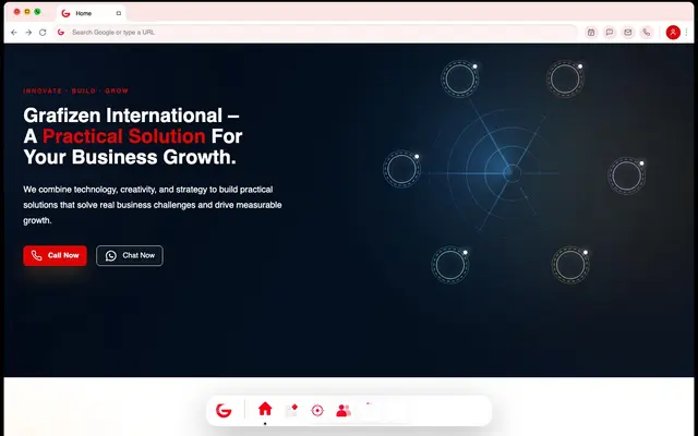 Grafizen International Private Limited website
