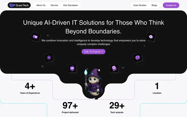 Graxi Tech Solutions website