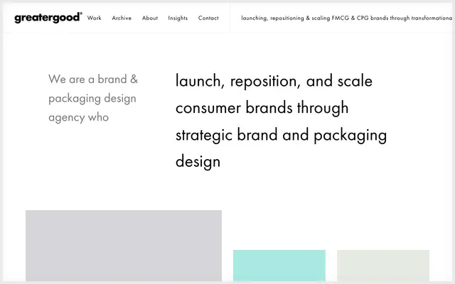 Greatergood Brands website