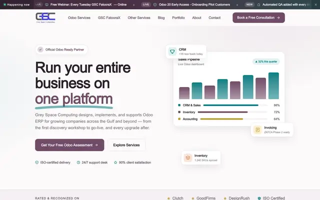 Best Mobile App Development Services | Grey Space Computing website