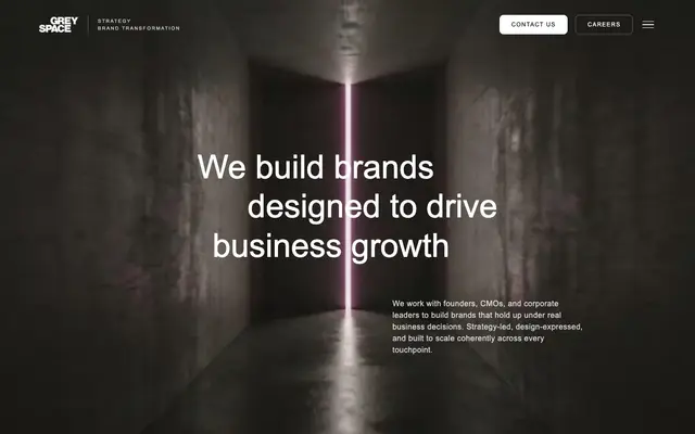 GreySpace Design Studio website