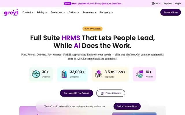greytHR website