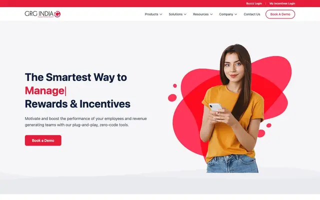 GRG India website