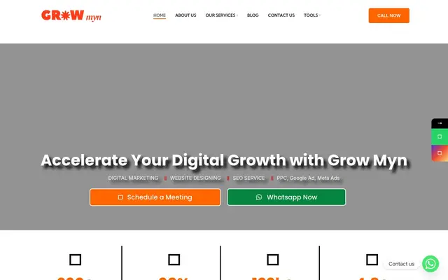 Growmyn Media - Best Web Devlopement Agency in Gurgaon website