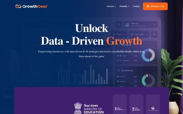 GrowthGear website