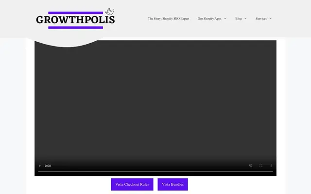 GrowthPolis | Shopify Agency & PPC Expert website
