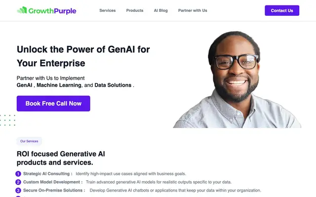 GrowthPurple Technologies Pvt. Ltd. website