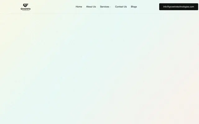 Growtrix Technologies website