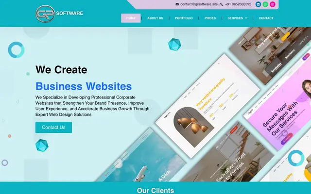 GR Software website