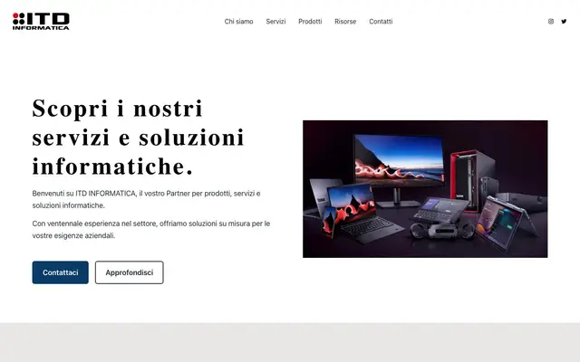 ITD INFORMATICA website